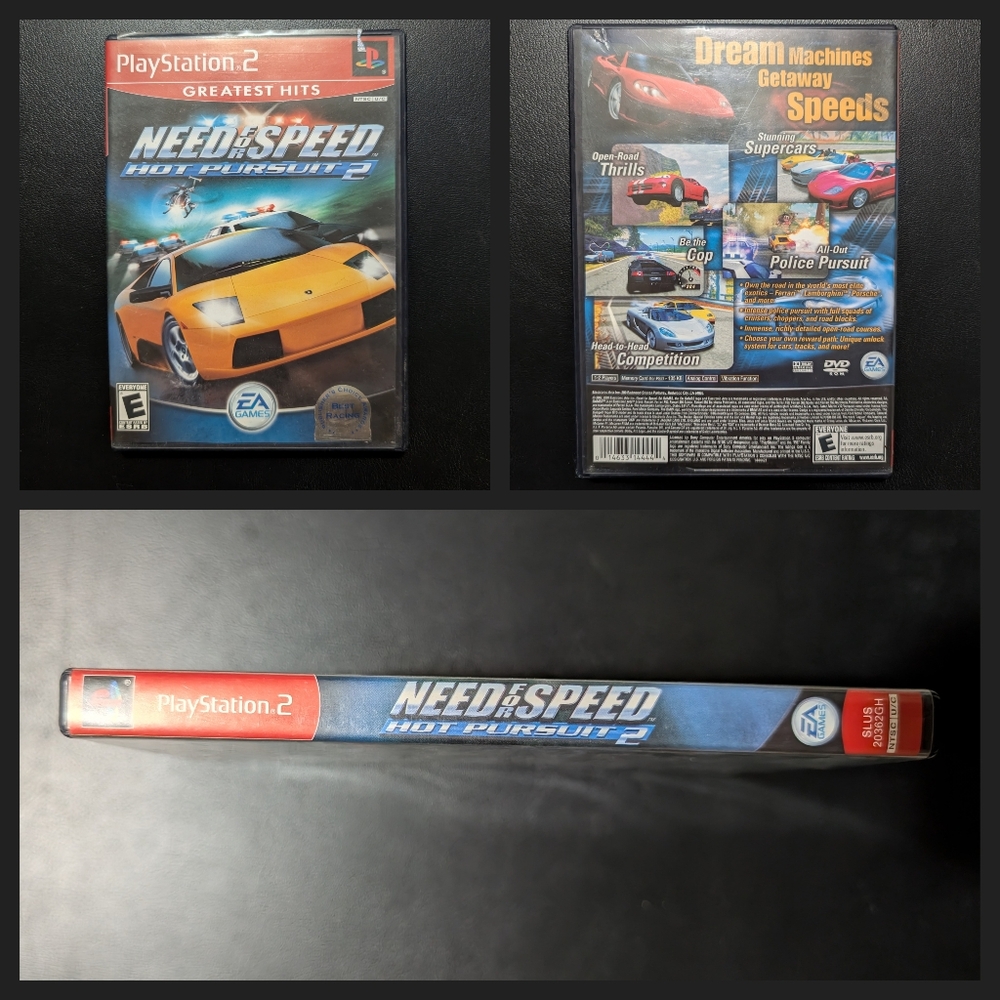 PS2 Game - Need For Speed Hot Pursuit 2